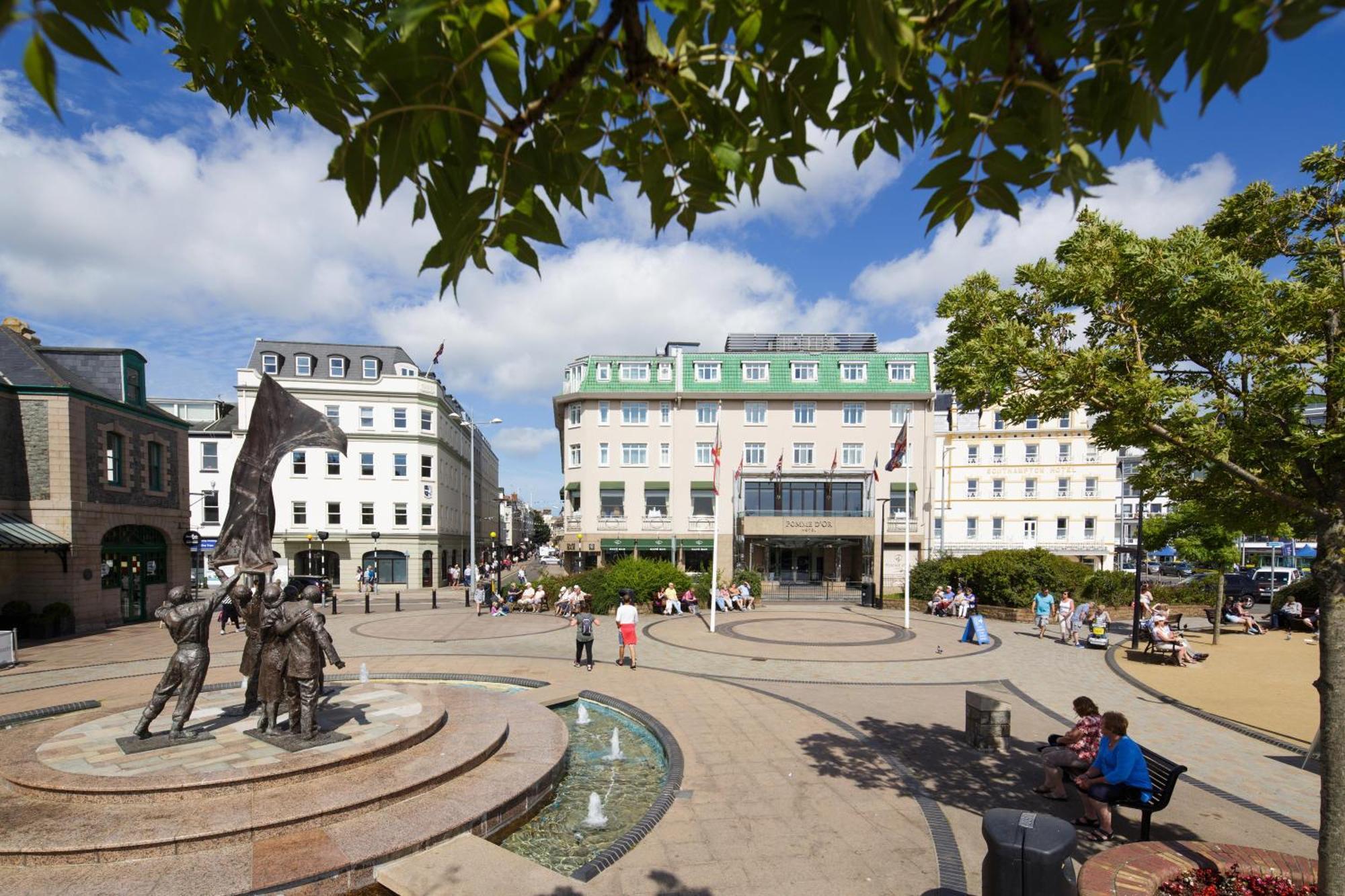 Pomme D'Or Hotel Saint Helier Jersey Esterno foto