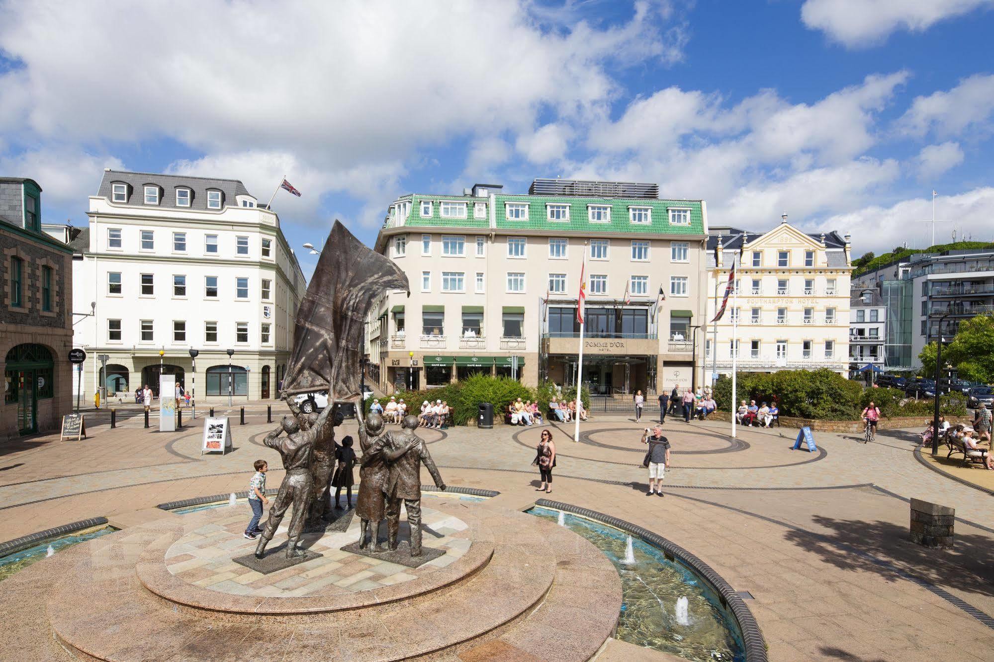 Pomme D'Or Hotel Saint Helier Jersey Esterno foto