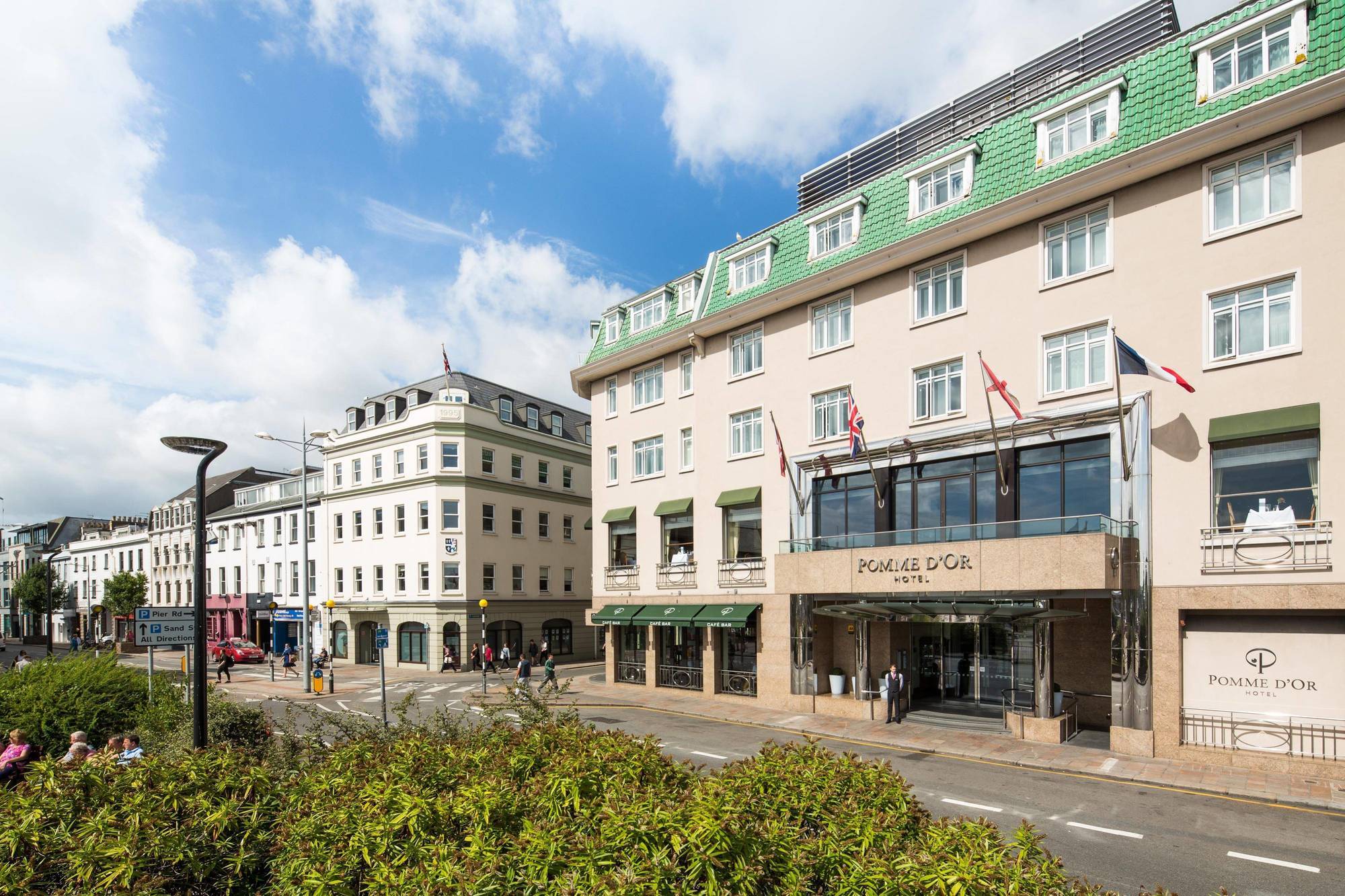 Pomme D'Or Hotel Saint Helier Jersey Esterno foto