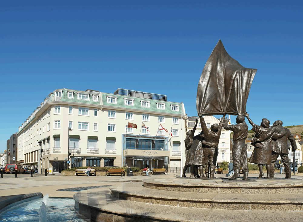 Pomme D'Or Hotel Saint Helier Jersey Esterno foto